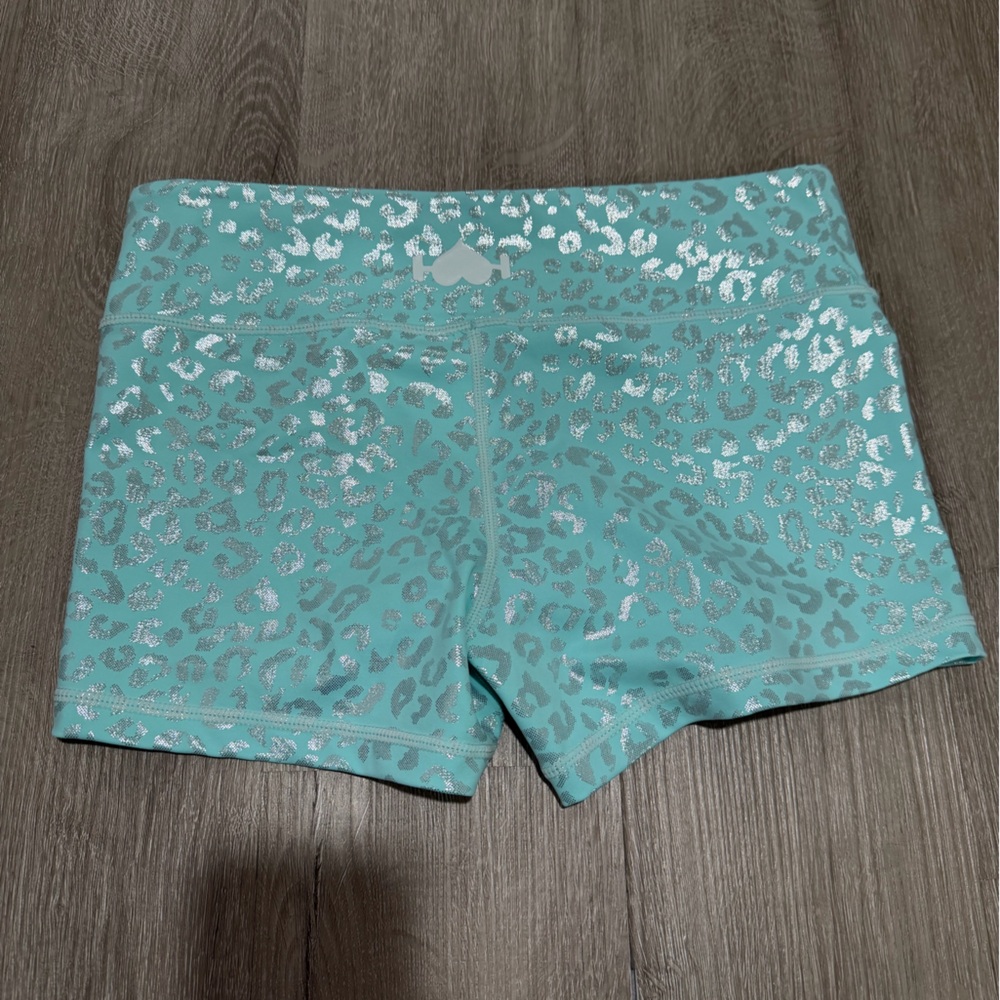 Wodbottom Shorts in Teal and Silver